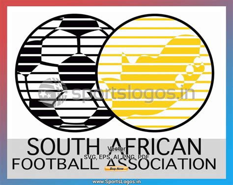 South Africa - Soccer Sports Vector SVG Logo in 5 formats - SPLN004056 ...