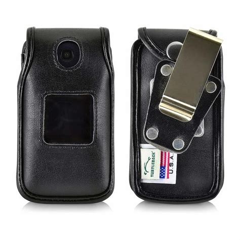 Alcatel Go Flip, ATT FLIP2 /T-Mobile 4044W for Rugged, Heavy Duty Leather Fitted Case | Leather ...