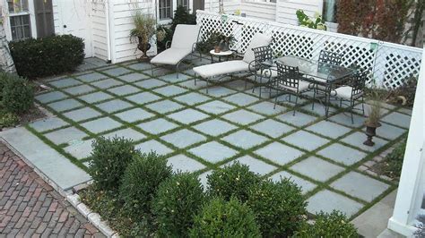 Diy Paver Patio On Grass - Patio Furniture