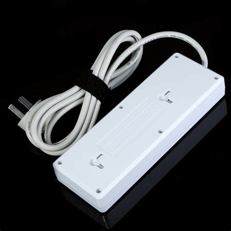 Multi Function 6 Outlet & 2 USB Charger Port Power Strip Circuit ...