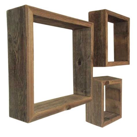 Farmhouse Style Rustic Wood Shadow Box Frames - Reclaimed Weathered ...