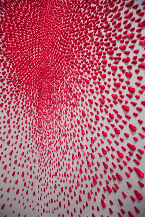 Hundreds of Pink Fingers and Toes Explode on Gallery Walls resin multiples installation fingers ...