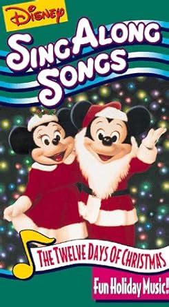 Amazon.co.jp： Twelve Days of Christmas [VHS]: Disney Sing-Along: ビデオ