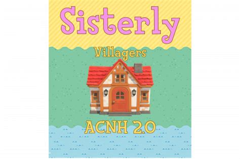 Sisterly Villagers | ACNH 2.0 Tier List (Community Rankings) - TierMaker