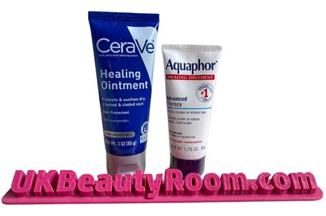 CeraVe Healing Ointment vs Aquaphor: What's the Difference?