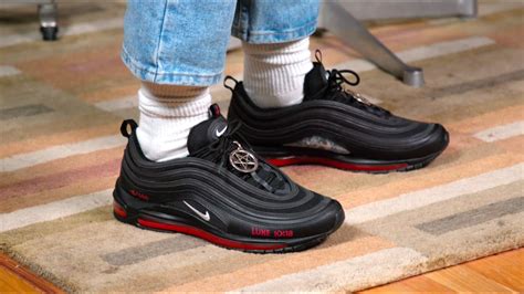 Lil Nas x Satan shoes Nike air max 97 - www.bugleboymusic.com