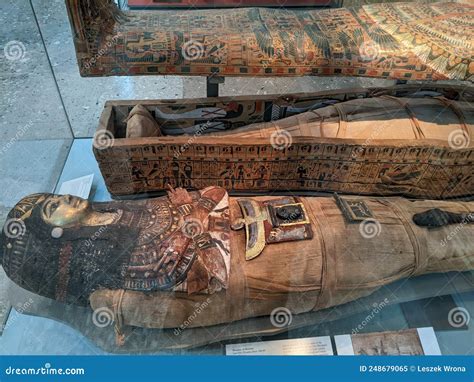 Mummies at the British Museum in UK Editorial Image - Image of funerary ...