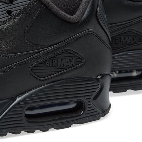 Nike Air Max 90 Leather Black | END.