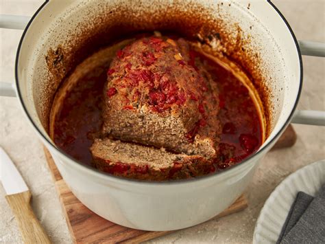 Hackbraten im Bräter – ganz einfach im Ofen & ohne Anbraten ...