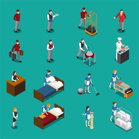 850+ Housekeeping Cart Stock Illustrations, Royalty-Free Vector ...