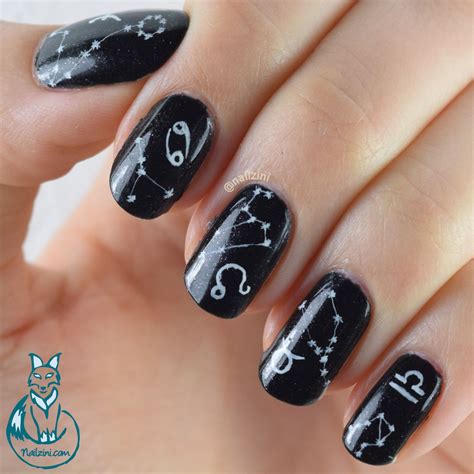 Nailzini: A Nail Art Blog: Zodiac Signs Nail Art | Edgy nails, Zodiac ...