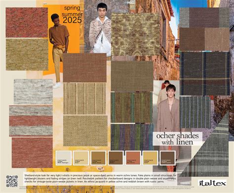 Menswear Colour and Fabric Trends Spring/Summer 2025 – Italtex Trends