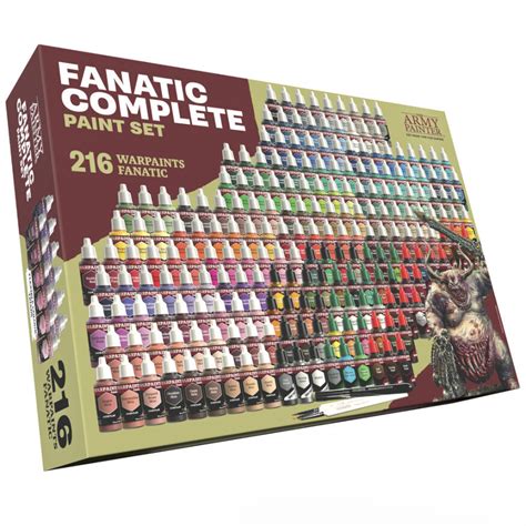 The Army Painter Warpaints Fanatic: Complete Paint Set