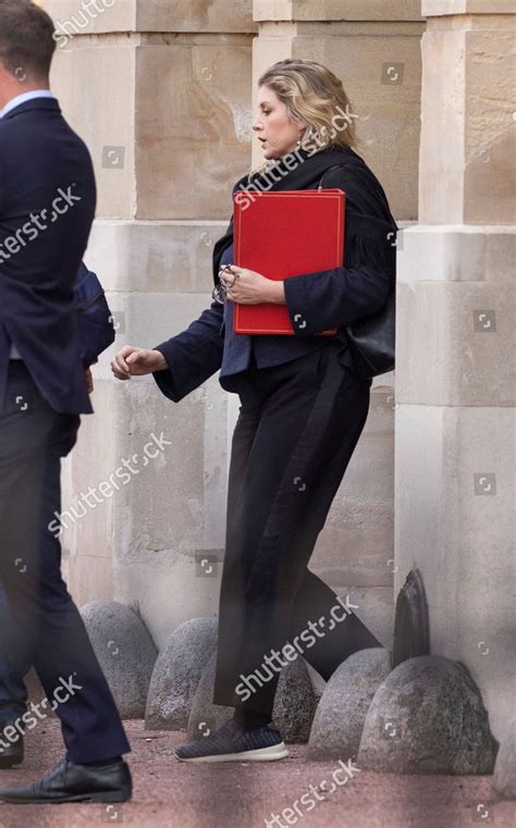 Paymaster General Penny Mordaunt Leaves Lancaster Editorial Stock Photo ...