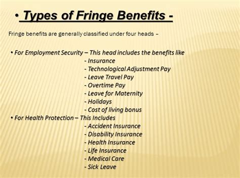 What Are Fringe Benefits? - It Business mind