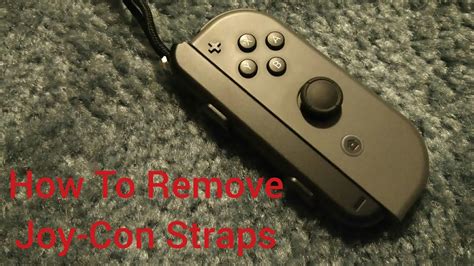 How To Remove A Joy-Con Strap That's Stuck On The Wrong Way - Nintendo ...