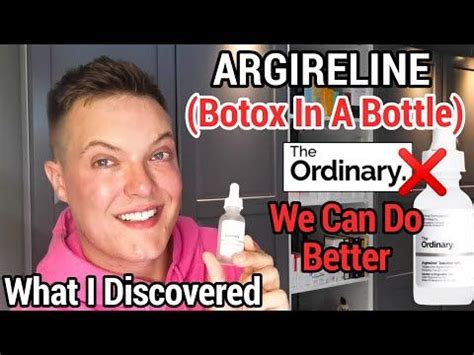 ARGIRELINE (Botox In A Bottle) - Better Alternatives To The Ordinary ...