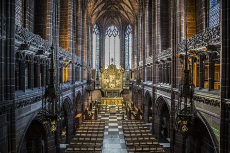 Interior Of Liverpool Cathedral Free Stock Photo - Public Domain Pictures