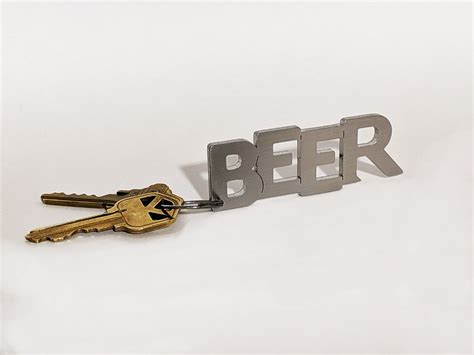 BIKE Bottle Opener Keychain laser Cut Stainless Steel - Etsy