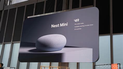 Google announces Nest Mini w/ improved sound, wall mount - 9to5Google