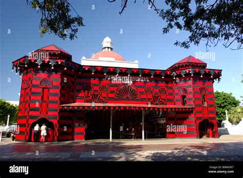 Parque de Bombas Firehouse Museum History Red Ponce Puerto Rico Stock ...