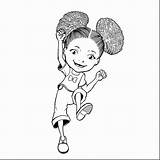 Charming Black Girl Coloring Pages  Free Printable sketch template