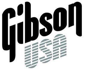 Gibson USA Decal Logo Sticker for Guitar Hard Case, Amp Cab, Wall Art ...