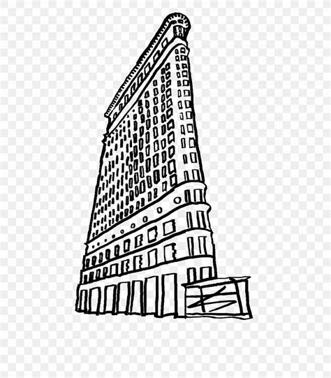 Flatiron Building Drawing Facade Line Art, PNG, 3840x4389px, Flatiron Building, Architecture ...