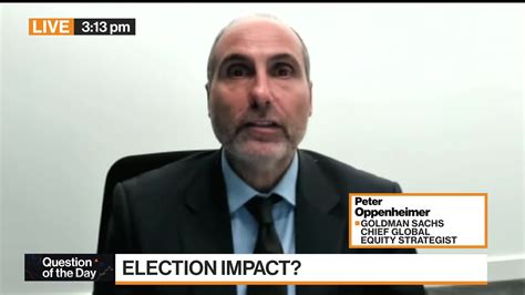 Watch Goldman's Peter Oppenheimer Expects More Volatility Near Term ...