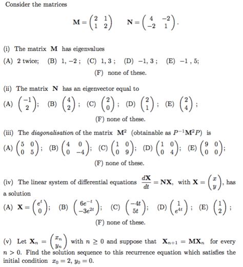 linear algebra - Recurrence relation involving matrices - Mathematics Stack Exchange