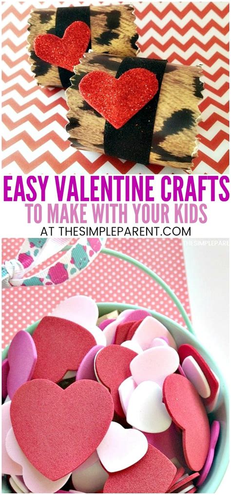 9 Lovely Valentine Art Projects & Craft Ideas for Kids • The Simple Parent