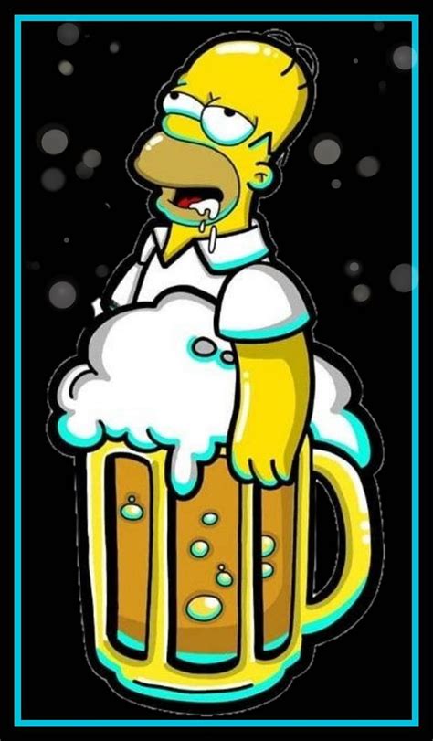 Homer Simpson beer, Homer Simpson Drink HD phone wallpaper | Pxfuel