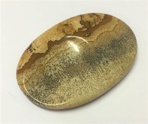 Thumb Stone - Picture Jasper, large - Calm Store