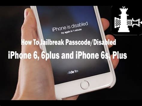 How To Jailbreak iPhone 6, 6s, 6plus and iPhone 6s Plus With Password or iPhone Dissabled ...