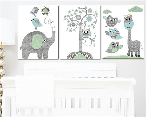 Baby Boy Nursery Art Print Nursery Wall Art Kids Wall Decor | Etsy