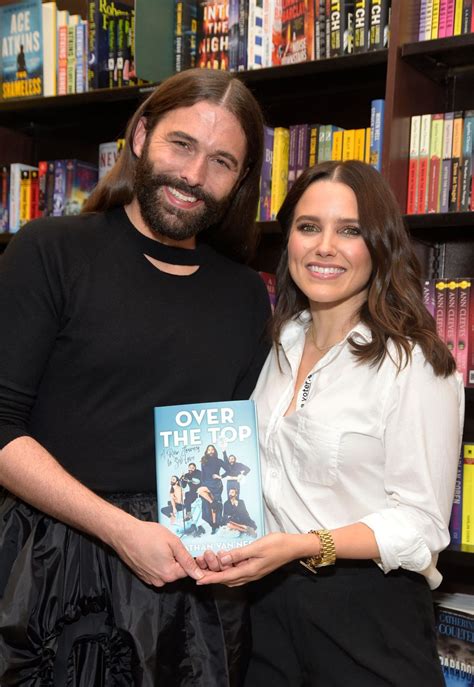 SOPHIA BUSH Celebrates Release of Jonathan Van Ness’ Book Over the Top ...