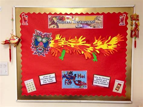 Chinese New Year classroom wall display ideas. Get the whole class involved with making th ...