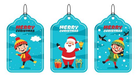 Christmas Card Design With Funny Characters 2394364 Vector Art at Vecteezy