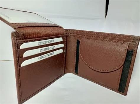 Male Bi Fold Chestnut Brown Leather Wallet, Card Slots: 6 at Rs 299 in New Delhi