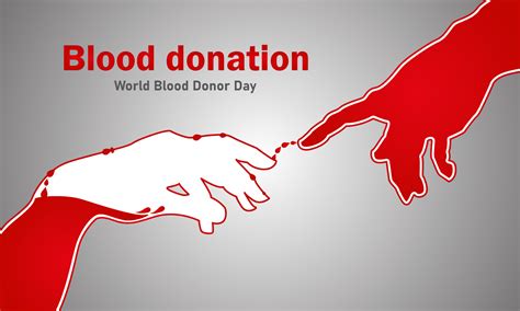 world blood donor day poster. Donor Blood Concept Illustration ...