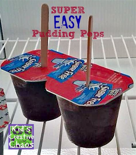 Homemade Pudding Pops Recipe - Adventures of Kids Creative Chaos