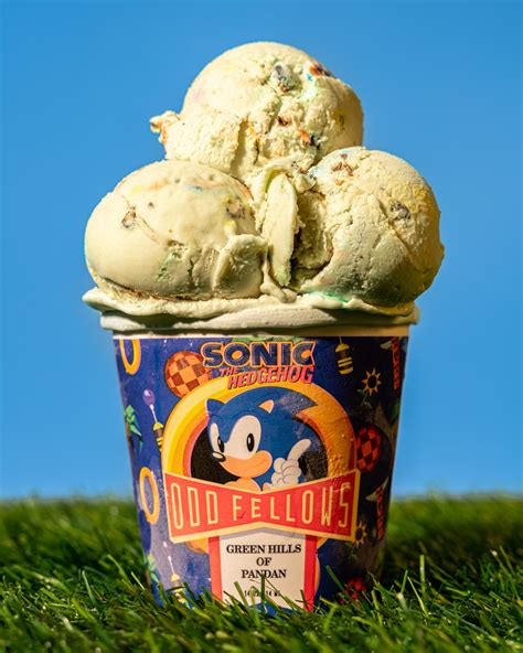 OddFellows Ice Cream Releasing Sonic-Inspired Flavors As Part of Fast Friends Forever - Merch ...