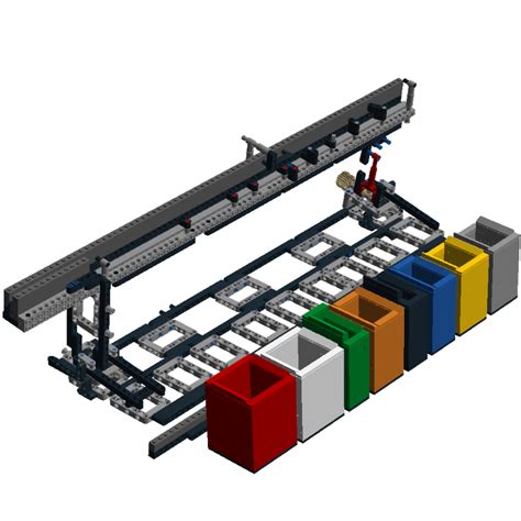 LEGO MOC Lego Coin Sorting Machine by constructionfactory | Rebrickable - Build with LEGO