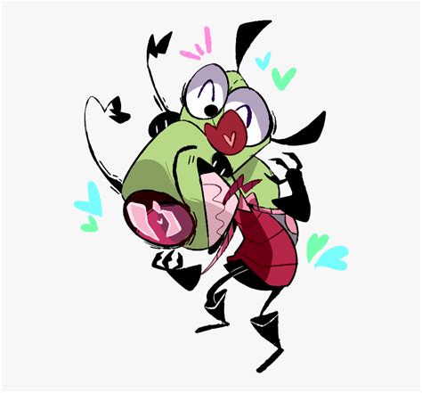 Transparent Invader Zim Clipart - Invader Zim Fanart Zim, HD Png Download , Transparent Png ...