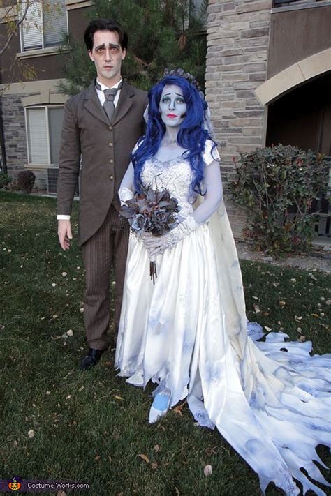 Victor Van Dort and Corpse Bride Costume | Halloween bride costumes ...