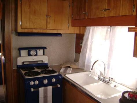 1953 Vagabond Trailer-1953 Vagabond Model 31 Interior - Kitchen ...