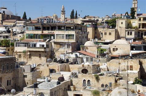 Rooftop View Of Muslim Quarter Free Stock Photo - Public Domain Pictures