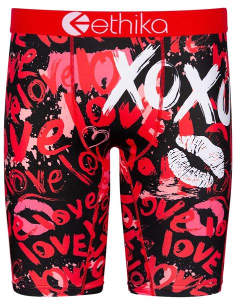 ETHIKA Painted Love Mens Boxer Briefs - RED - 368321300 in 2021 | Men's ...