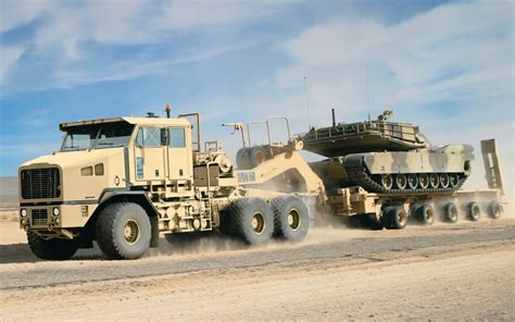 Обои тягачь, m1070a1, трак, грузовик, Oshkosh, танк, truck, ошкош, het ...