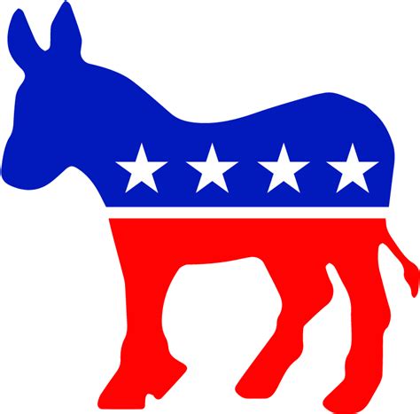 Download Transparent Democratic Party Donkey Vector Logo - Democratic ...